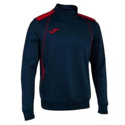 Bluza Joma Championship VII. Czerwone bluzy bez kaptura męskie Joma, bez wzorów, z dżerseju, sportowe, bez kołnierzyka, bez ramiączek. Za 133.00 zł.