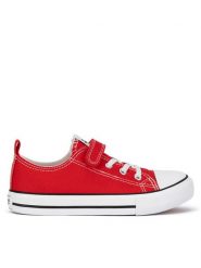 Sprandi Trampki YL201407(IV)DZ Czerwony. Czerwone trampki i tenisówki dziewczęce Sprandi, bez wzorów, z materiału, bez zapięcia. Za 59.99 zł.