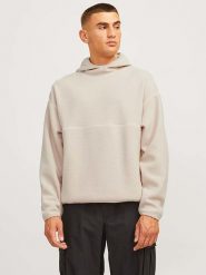 Jack & Jones Bluza w kolorze beżowym rozmiar: S. Brązowe bluzy z kapturem męskie Jack & Jones, s. Za 88.02 zł.