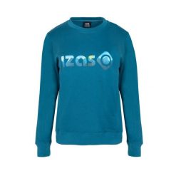 Podstawowa bluza bawełniana dla kobiet Izas RODHES W. Niebieskie bluzy bez kaptura damskie IZAS, z bawełny. Za 160.83 zł.