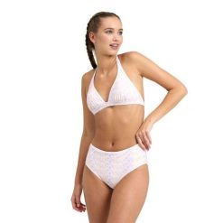 Strój kąpielowy damski dwuczęściowy Arena Bikini Haterneck. Białe bikini damskie Arena, bez wzorów. Za 119.99 zł.