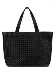 Ilse Jacobsen Shopper bag w kolorze czarnym - 51 x 36 cm rozmiar: onesize. Czarne shopper bag damskie Ilse Jacobsen, bez wzorów, z materiału, na ramię, bez dodatków. Za 190.18 zł.