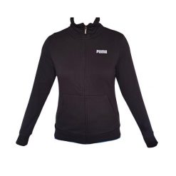 Bluza dresowa damska Puma ESS TR. Czarne bluzy bez kaptura damskie Puma, xs, z dresówki. Za 137.99 zł.