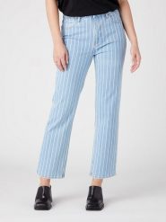 Wrangler Dżinsy - Flare fit - w kolorze błękitnym rozmiar: W31/L34. Niebieskie jeansy damskie Wrangler. Za 264.45 zł.