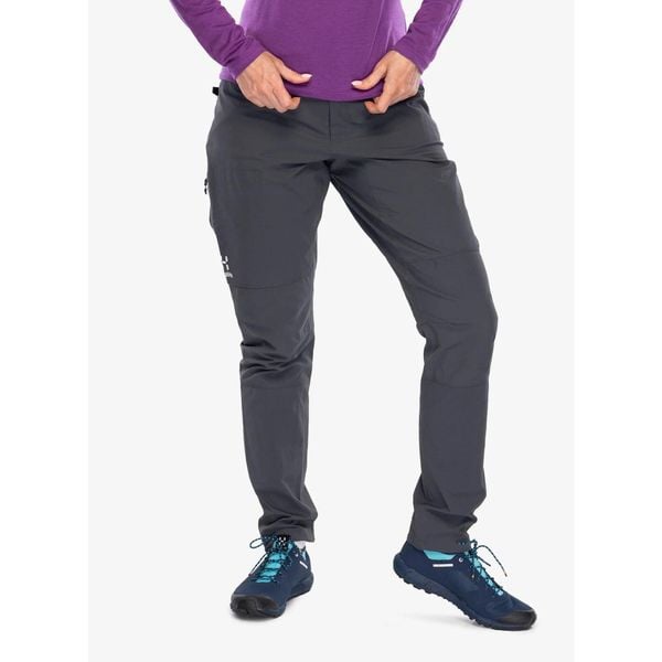 Spodnie wspinaczkowe damskie Haglofs ROC Spitz Pant. Szare spodnie dresowe damskie Haglöfs, bez wzorów. Za 539.99 zł.