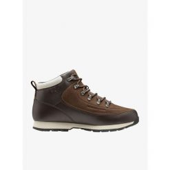 Buty outdoor męskie Helly Hansen The Forester Premium. Brązowe buty trekkingowe męskie Helly Hansen, bez zapięcia, outdoorowe. Za 438.99 zł.
