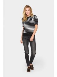 SAINT TROPEZ Sweter w kolorze czarnym rozmiar: XL. Czarne swetry klasyczne damskie Saint Tropez, xl, bez kołnierzyka. Za 86.99 zł.