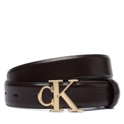 Pasek Calvin Klein. Czarne paski damskie CALVIN KLEIN, bez wzorów. Za 249.99 zł.