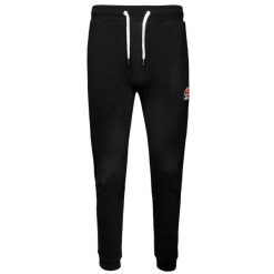 Spodnie dla dorosłych Ellesse SHG01763 Czarny. Czarne spodnie dresowe męskie Ellesse, bez wzorów, z dresówki. Za 149.99 zł.