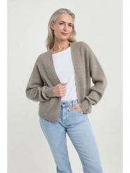 Josephine & Co Kardigan w kolorze oliwkowym rozmiar: M. Brązowe kardigany damskie Josephine & Co, m, bez wzorów, z wełny. Za 277.36 zł.