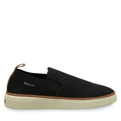 Tenisówki Gant. Czarne trampki i tenisówki męskie Gant, bez wzorów, bez zapięcia. Za 279.99 zł.
