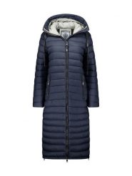 Canadian Peak Płaszcz pikowany "Azuleak" w kolorze granatowym rozmiar: XXL. Niebieskie płaszcze damskie Canadian Peak, xxl, bez wzorów. Za 270.39 zł.