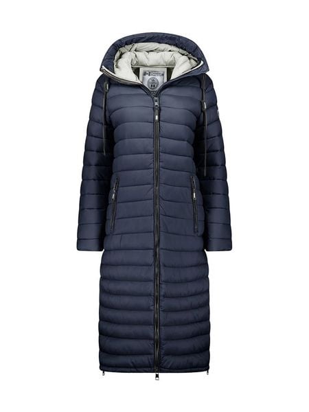 Canadian Peak Płaszcz pikowany "Azuleak" w kolorze granatowym rozmiar: L. Niebieskie płaszcze damskie Canadian Peak, l, bez wzorów. Za 305.29 zł.