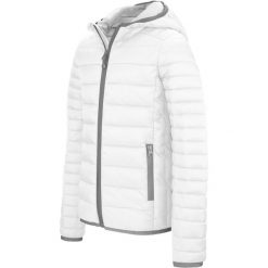 Kurtka puchowa Kariban Légère Capuche. Białe kurtki męskie KARIBAN, l, bez wzorów, z puchu, eleganckie, bez kaptura. Za 307.00 zł.