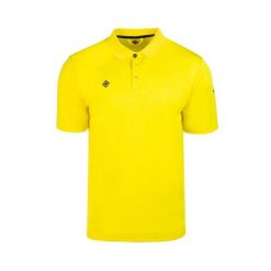 Koszulka polo męska z krótkim rękawem Acay: innowacyjna technologia dla optymaln. Żółte koszulki polo męskie IZAS, m, bez wzorów, bez ramiączek. W wyprzedaży za 160.83 zł.