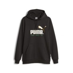 Bluza z kapturem Puma Logo Celebration, Mężczyźni. Czarne bluzy z kapturem męskie Puma, m, z bawełny. Za 390.00 zł.