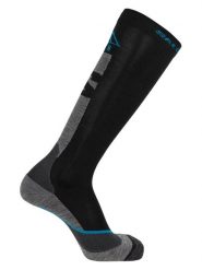 SALOMON Skarpety narciarskie "MTN" w kolorze czarnym rozmiar: 45-47. Czarne skarpetki męskie Salomon, bez wzorów, prążkowane. Za 52.05 zł.