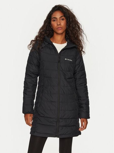 Columbia Płaszcz zimowy Powder Lite™ II 2089371 Czarny Active Fit. Czarne płaszcze damskie Columbia, na zimę, xs, bez wzorów, z syntetyku. Za 589.99 zł.