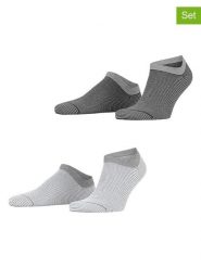 ESPRIT Skarpety (2 pary) "Allover Stripe" w kolorze szarym rozmiar: 43-46. Szare skarpetki męskie Esprit, bez wzorów. Za 39.21 zł.