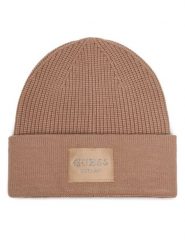 Guess Czapka AW5631 VIS01 Beżowy. Brązowe czapki zimowe damskie Guess, z wiskozy. Za 154.99 zł.