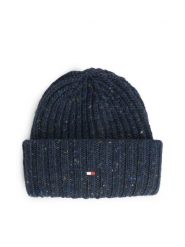 Tommy Hilfiger czapka wełniana Mężczyźni Wełna niebieski, ONE SIZE. Niebieskie czapki męskie Tommy Hilfiger, bez wzorów, z wełny, eleganckie. Za 289.95 zł.