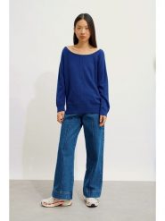 AUTHENTIC CASHMERE Kaszmirowy sweter "Faraut" w kolorze niebieskim rozmiar: XL. Niebieskie swetry klasyczne damskie AUTHENTIC CASHMERE, xl, z kaszmiru, bez kołnierzyka. Za 317.62 zł.