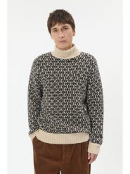 Matinique Sweter w kolorze beżowo-czarnym rozmiar: L. Brązowe swetry męskie Matinique, l, bez wzorów, bez kołnierzyka. Za 295.99 zł.