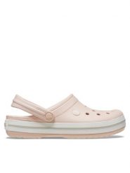 Crocs Klapki Crocband 11016 Różowy. Czerwone klapki damskie Crocs, bez wzorów, z tworzywa sztucznego, bez obcasa. Za 209.99 zł.