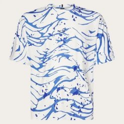 Koszulka sportowa męska Oakley ALL WAVE SUN FOA407921-11K. Brązowe t-shirty sportowe męskie Oakley, m, z materiału, bez ramiączek. Za 156.98 zł.