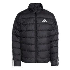 Kurtka puchowa adidas Essentials Climawarm 3 stripes. Czarne kurtki męskie Adidas, xl, bez wzorów, z materiału, sportowe, bez kaptura. Za 419.00 zł.