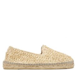 Espadryle Manebi. Brązowe espadryle damskie Manebi, bez wzorów, bez obcasa. Za 409.99 zł.