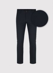 PAKO LORENTE - Czarne spodnie casual. Czarne spodnie materiałowe męskie Pako Lorente, bez wzorów, z bawełny, casualowe. Za 299.99 zł.