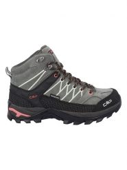 CMP Skórzane buty trekkingowe "Rigel Mid" w kolorze szarym rozmiar: 37. Szare obuwie trekkingowe damskie CMP. Za 329.95 zł.