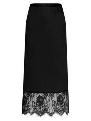 Sublevel Spódnica w kolorze czarnym rozmiar: L/XL. Czarne spódniczki damskie Sublevel, l, bez wzorów, z koronki, midi, proste. Za 139.95 zł.