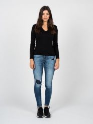 Guess Jeansy "Skinny" | W2RA46D3ZTF | Kobieta | Niebieski. Niebieskie jeansy damskie Guess, z podwyższonym stanem. W wyprzedaży za 349.00 zł.