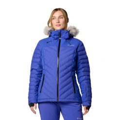 Kurtka narciarska damska Columbia Bird Mountain III Ins. Czarne kurtki damskie Columbia, xs, bez wzorów, bez kaptura, narciarskie. Za 884.99 zł.