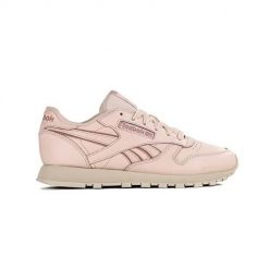 Buty do chodzenia damskie Reebok Classic Lthr. Brązowe buty sportowe na co dzień damskie Reebok, bez wzorów, z materiału, trekkingowe, reebok classic. Za 356.00 zł.
