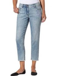 WITT WEIDEN Dżinsy - Slim fit - w kolorze błękitnym rozmiar: 50. Niebieskie jeansy damskie WITT WEIDEN. Za 82.99 zł.