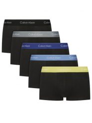 Calvin Klein Underwear Komplet bokserek LV00NB4390 Czarny. Czarne bokserki męskie Calvin Klein Underwear, bez wzorów, z bawełny. Za 289.99 zł.