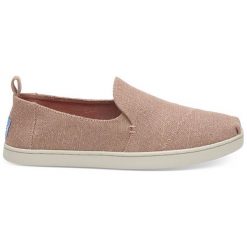 Toms Kobiety Slip-on Bloom Metalowe juty dekonstrukcji Alpargata (rozmiar 38). Trampki i tenisówki damskie Toms, bez wzorów. W wyprzedaży za 205.00 zł.