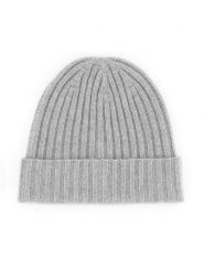 CXL by Christian Lacroix Kaszmirowa czapka beanie w kolorze szarym rozmiar: onesize. Szare czapki zimowe damskie CXL by Christian Lacroix, z kaszmiru. Za 249.17 zł.