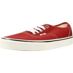 Buty VANS VN000Z74GWR1 AUTHENTIC Czerwony. Czerwone buty fitness męskie Vans, na fitness i siłownię. Za 318.99 zł.