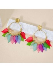 MENTHE À L'O Pozłacane kolczyki-wkrętki rozmiar: onesize. Żółte kolczyki damskie MENTHE À L'O, pozłacane. Za 170.07 zł.