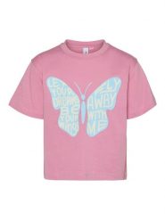 Vero Moda Girl Koszulka "Palin Harper" w kolorze różowym rozmiar: 146/152. Różowe koszulki dziewczęce Vero Moda Girl, bez wzorów, z bawełny, bez ramiączek. Za 56.93 zł.