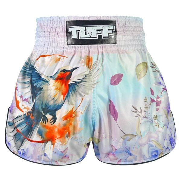 Spodenki treningowe TUFF Yume No Hachidori. Fioletowe szorty damskie TUFF, bez wzorów, z materiału, biznesowe. Za 149.00 zł.