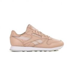Buty do chodzenia damskie Reebok Classic Lthr. Czerwone buty sportowe na co dzień damskie Reebok, bez wzorów, z jeansu, trekkingowe, reebok classic. Za 356.00 zł.