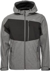 Męska kurtka softshell Loap Ladan szaro-czarna. Czarne kurtki męskie ÀLG, na jesień, m, bez wzorów, z materiału, klasyczne, bez kaptura. Za 351.99 zł.
