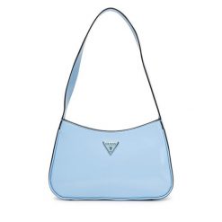 Torebka Guess. Niebieskie torebki klasyczne damskie Guess, z aplikacjami, bez dodatków. Za 309.99 zł.