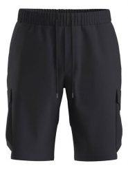 Hugo Boss Bojówki w kolorze czarnym rozmiar: 48. Czarne szorty męskie Hugo Boss, bez wzorów. Za 339.99 zł.