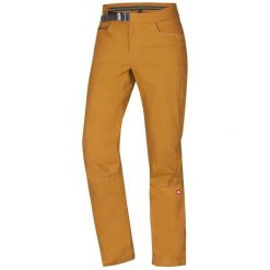 Ocun spodnie Honk Pants Men Bishop Brown M. Brązowe spodnie materiałowe męskie Ocun, bez wzorów, z materiału, sportowe. W wyprzedaży za 281.00 zł.